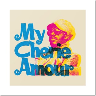 stevie wonder my cherie amour Posters and Art